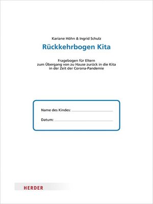 cover image of Rückkehrbogen Kita